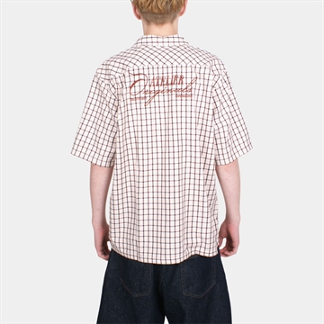 Jorsavona Austin Shirt Antique White / Checks
